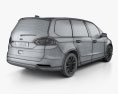 Ford Galaxy 2022 3D 모델 
