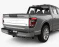 Ford F-150 Super Crew Cab 5.5ft bed Limited 2024 3D 모델 