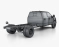 Ford F-550 Super Duty Crew Cab Chassis Lariat 2024 3D 모델 