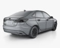 Ford Escort Titanium 2024 3D 모델 