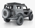 Ford Bronco Preproduction 2ドア HQインテリアと 2022 3Dモデル