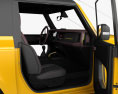 Ford Bronco Preproduction 2 puertas con interior 2022 Modelo 3D