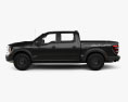 Ford F-150 Super Crew Cab 5.5 ft Bed Raptor Performance Package 2024 3D-Modell Seitenansicht