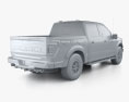 Ford F-150 Super Crew Cab 5.5 ft Bed Raptor Performance Package 2024 Modelo 3d