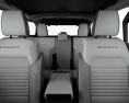 Ford Bronco Badlands Preproduction четырехдверный с детальным интерьером 2022 3D модель