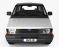 Ford Aerostar XL 1997 3D 모델  front view