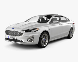 3D model of Ford Fusion Energi 2021