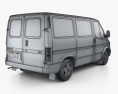 Ford Transit 厢式货车 L1H1 1997 3D模型
