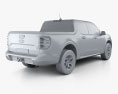 Ford Maverick 混合動力 XLT 2024 3D模型