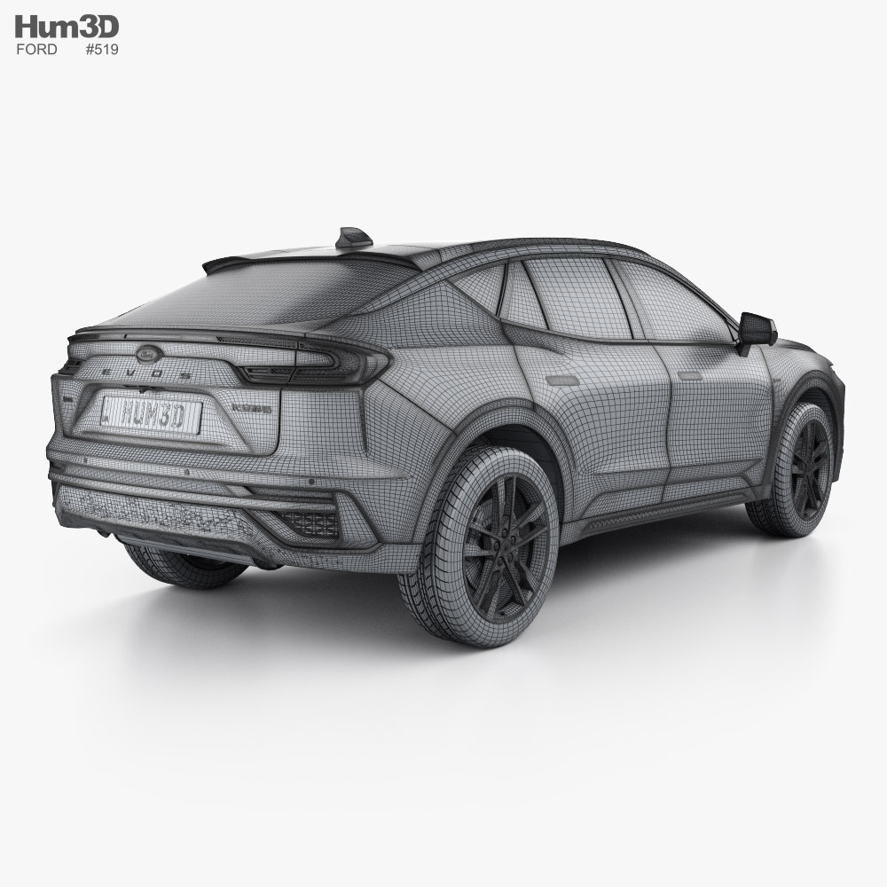 Ford Evos 2022 3Dモデル