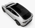 Ford Mustang Mach-E 4 带内饰 2023 3D模型 顶视图