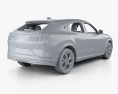 Ford Mustang Mach-E 4 с детальным интерьером 2023 3D модель