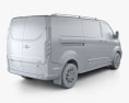 Ford Transit Custom Panel Van L2H1 Trail 2024 3D 모델 