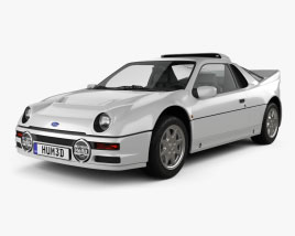 Ford RS200 1984 3D model
