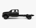 Ford F-550 Super Duty Extended Cab 84CA XL Chassis 2024 Modelo 3D vista lateral