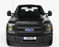 Ford F-550 Super Duty Extended Cab 84CA XL Chassis 2024 3D модель front view