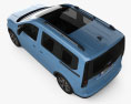 Ford Tourneo Connect Active 2022 3d model top view