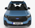 Ford Tourneo Connect Active 2022 3d model front view