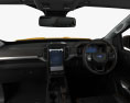 Ford Ranger Double Cab Wildtrak with HQ interior 2024 3d model dashboard