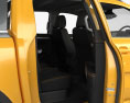 Ford Ranger Двойная кабина Wildtrak с детальным интерьером 2024 3D модель