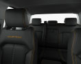 Ford Ranger 더블캡 Wildtrak 인테리어 가 있는 2024 3D 모델 