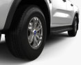 Ford Ranger ダブルキャブ XLS 2024 3Dモデル
