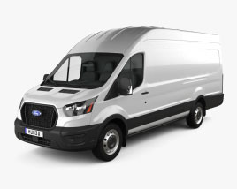 Ford Transit Cargo Van L4H3 US-spec 2021 3D model