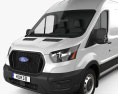Ford Transit Cargo Van L4H3 US-spec 2024 3d model