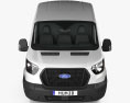 Ford Transit Cargo Van L4H3 US-spec 2024 3Dモデル front view