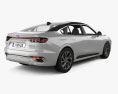 Ford Mondeo CN-spec 2022 3d model back view