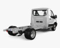 Ford Transit Chassis Cab L2 US-spec 2024 3Dモデル 後ろ姿