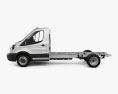 Ford Transit Chassis Cab L2 US-spec 2024 3D 모델  side view