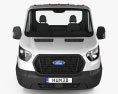 Ford Transit Chassis Cab L2 US-spec 2024 3D-Modell Vorderansicht