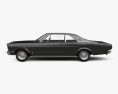 Ford Galaxie 500 coupe 1969 3D 모델  side view
