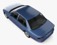 Ford Falcon XR6 2010 3d model top view