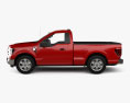 Ford F-150 Regular Cab 6.5 ft Bed XLT 2024 3Dモデル side view