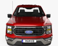 Ford F-150 Regular Cab 6.5 ft Bed XLT 2024 3D модель front view