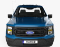 Ford F-150 Regular Cab 6.5 ft Bed XL 2024 3D модель front view