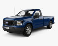 Ford F-150 Regular Cab 8 ft Bed XL 2024 3D-Modell