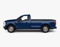 Ford F-150 Regular Cab 8 ft Bed XL 2024 3D 모델  side view