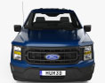 Ford F-150 Regular Cab 8 ft Bed XL 2024 3d model front view
