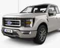 Ford F-150 Super Cab 6.5 ft Bed Lariat 2024 3Dモデル
