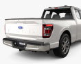 Ford F-150 Super Cab 6.5 ft Bed Lariat 2024 3D 모델 