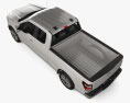 Ford F-150 Super Cab 6.5 ft Bed Lariat 2024 3D模型 顶视图