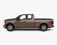 Ford F-150 Super Cab 6.5 ft Bed XLT 2024 3D модель side view