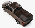 Ford F-150 Super Cab 6.5 ft Bed XLT 2024 3D模型 顶视图