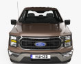 Ford F-150 Super Cab 6.5 ft Bed XLT 2024 3D модель front view