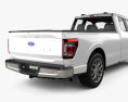Ford F-150 Super Cab 8 ft Bed Lariat 2024 3D 모델 