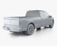 Ford F-150 Super Cab 8 ft Bed Lariat 2024 3D-Modell