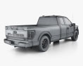 Ford F-150 Super Cab 8 ft Bed XL 2024 3D-Modell